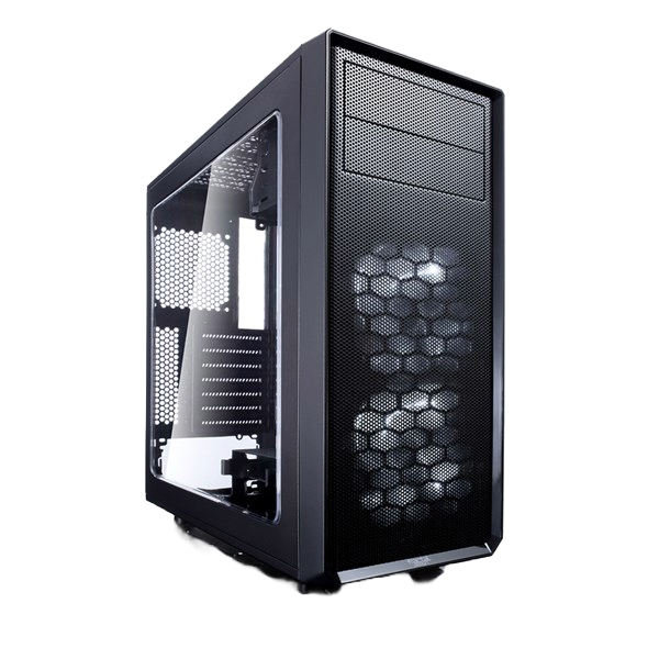 Fractal Focus G Mid Tower Gaming Case - Black 
